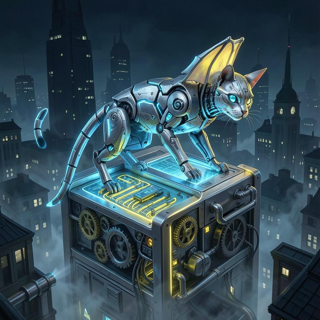Schrödingers Fuel (Cat-punk version) artwork