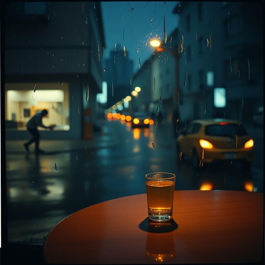 술 한잔에 담긴 오늘 artwork