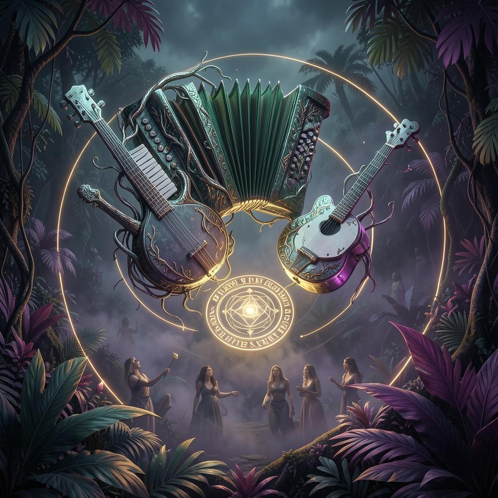 Accordion Malachite artwork