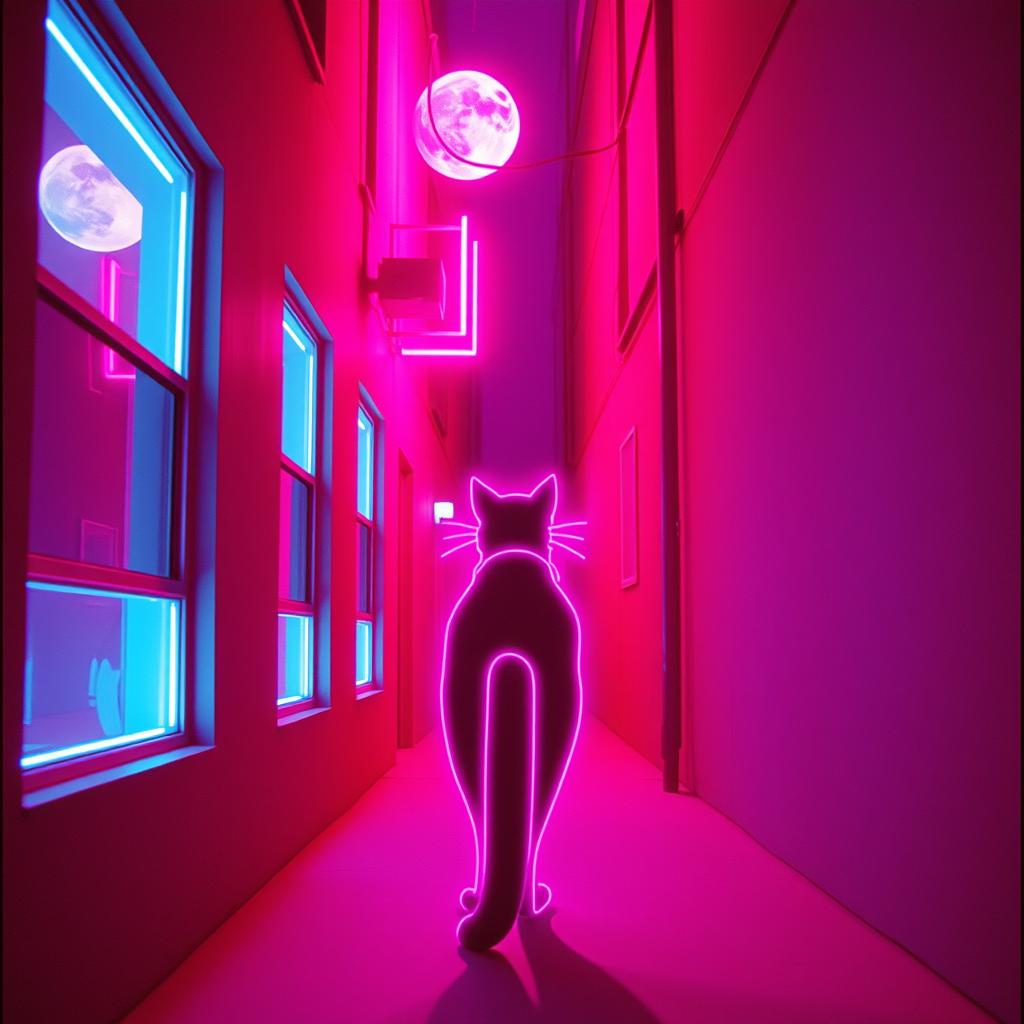 Neighbor’s Cat Alien artwork