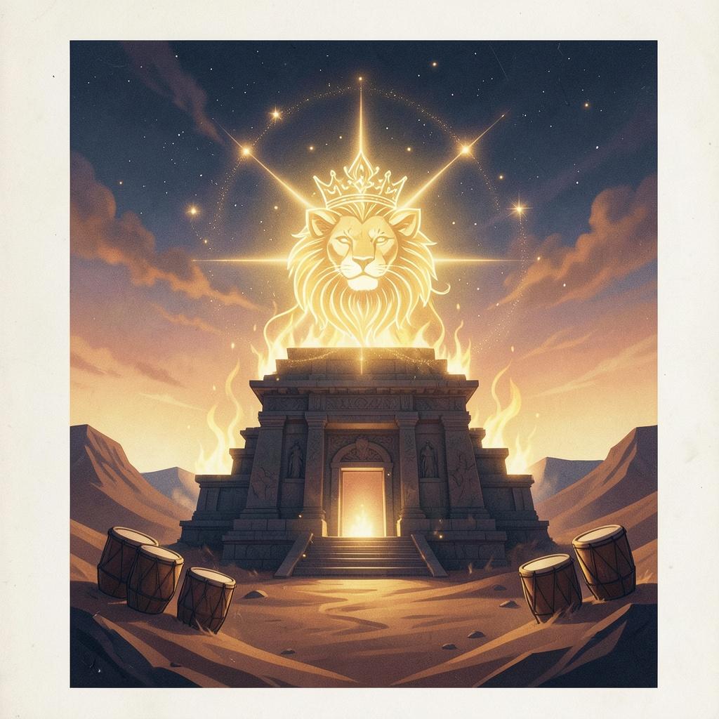 Leo — “Golden Roar” artwork
