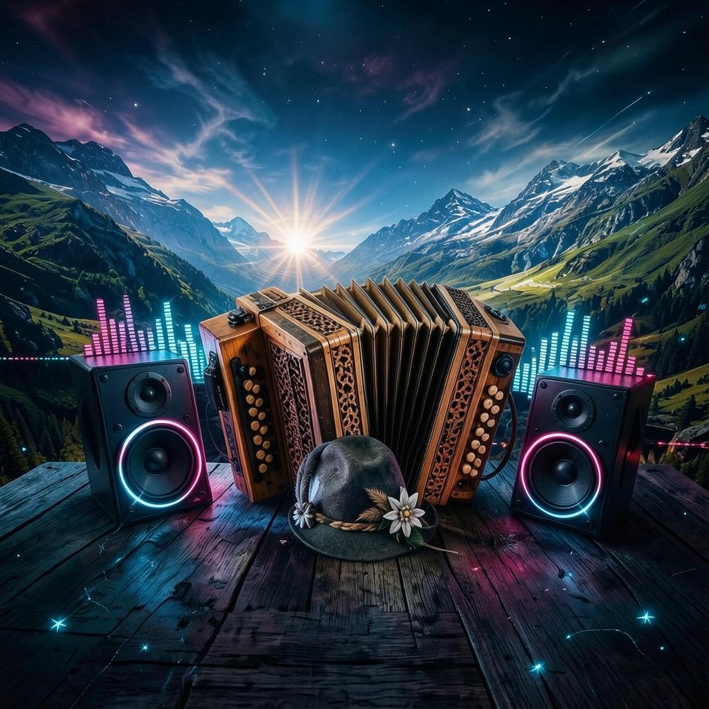 Bündnerland Party artwork