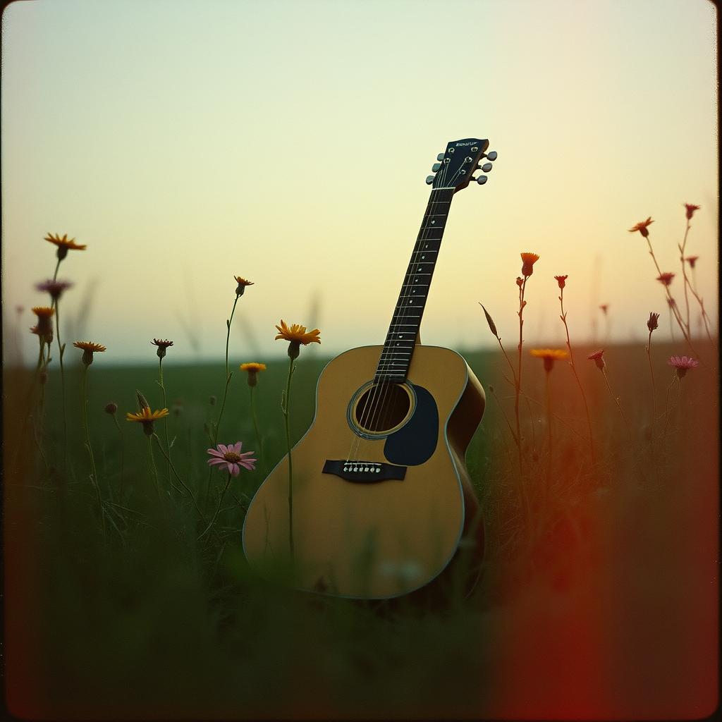 Instrumental Spanish guitaring artwork