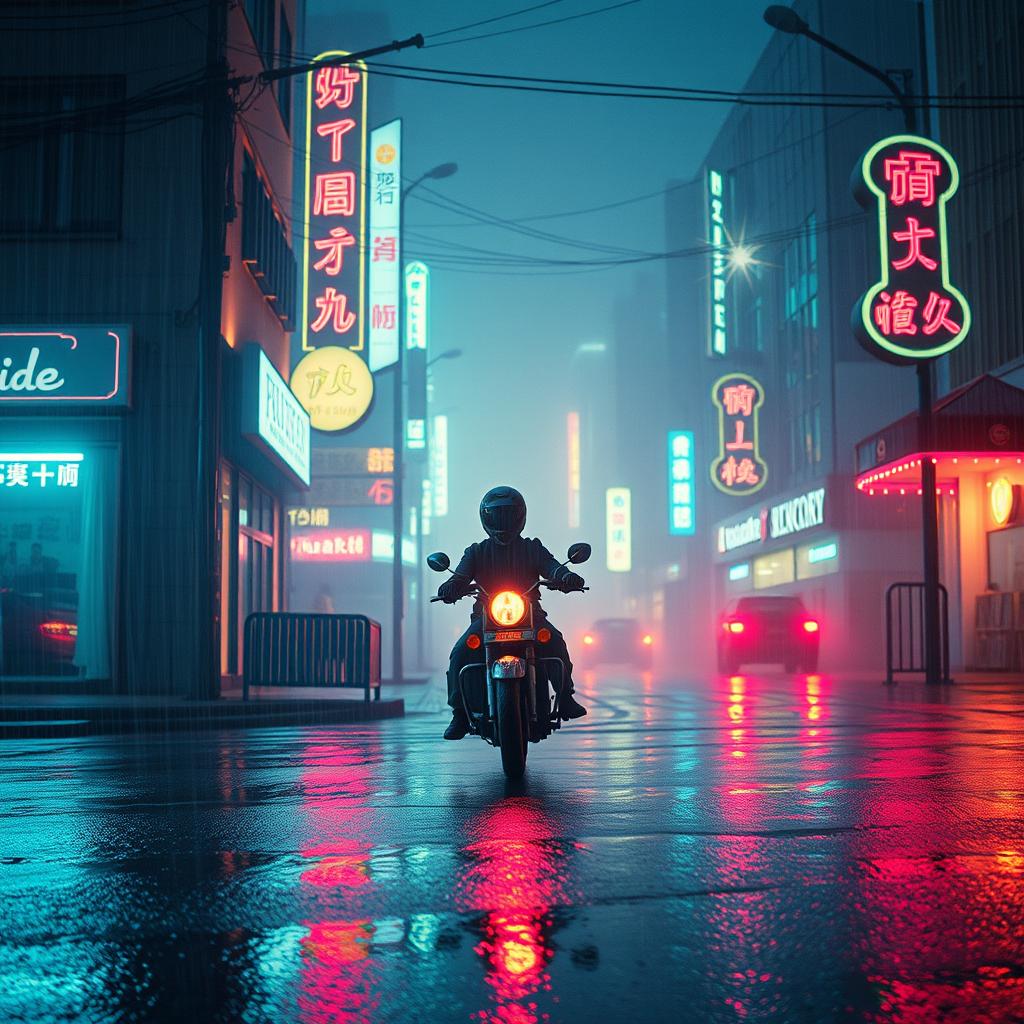 Neon Dreams BITTER LIGHTHOUSE artwork