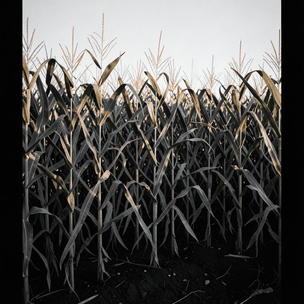 Wolves in the Gilded Cornfield artwork