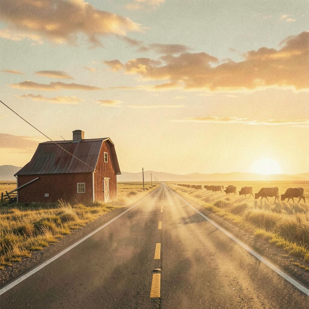 Passing Cattle artwork