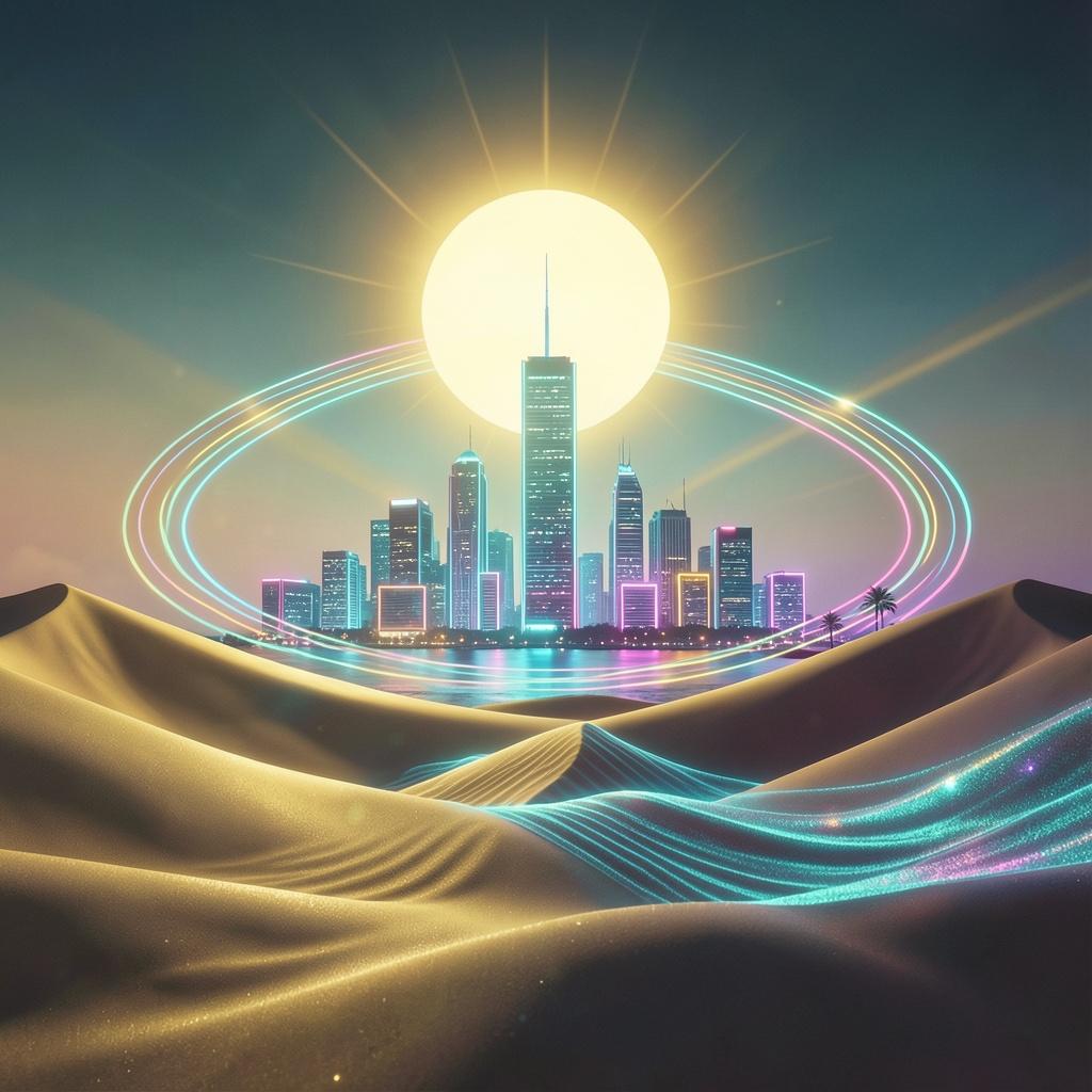 Desert Sun Trance x Golden City (Mashup) artwork