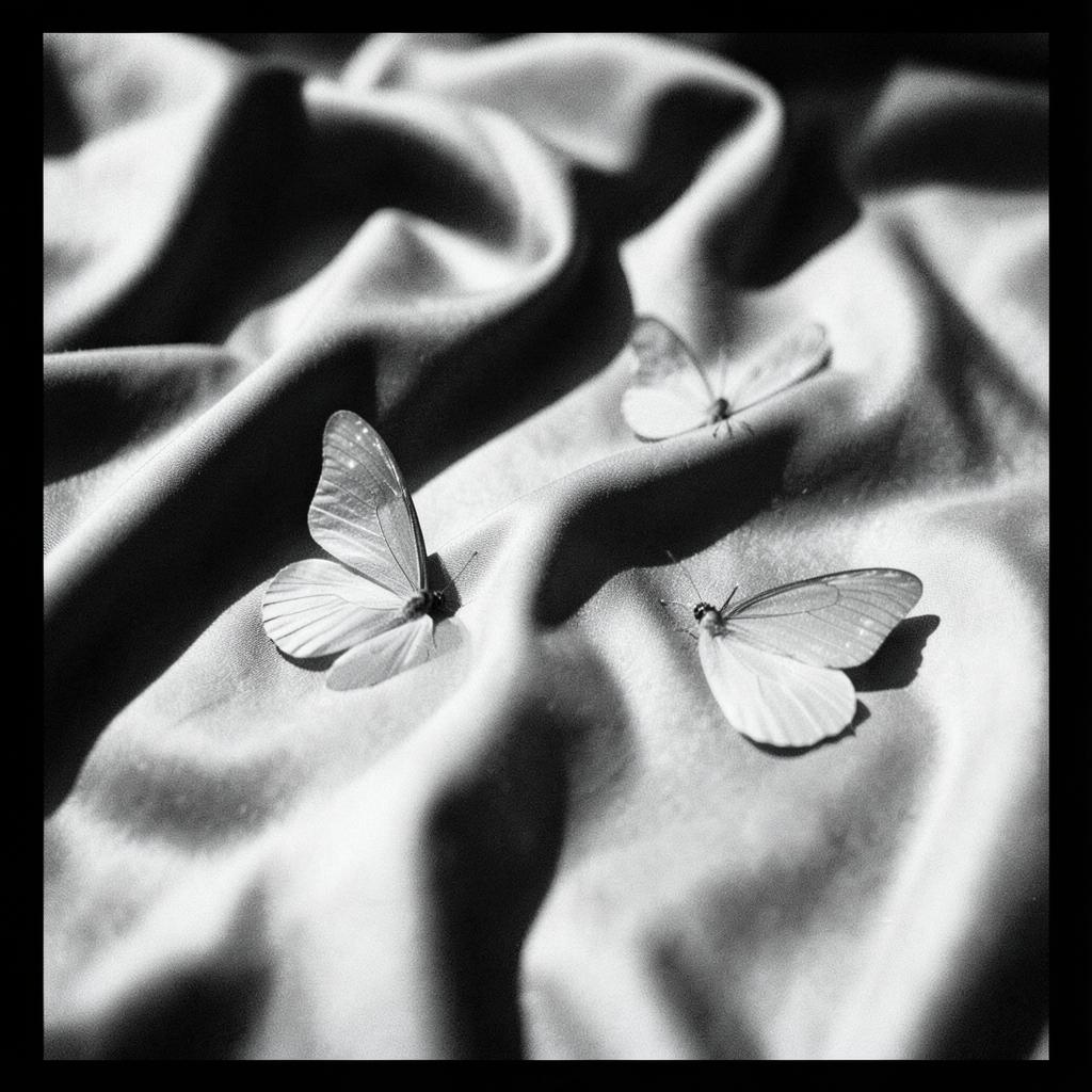 Des papillons dans le ventre artwork