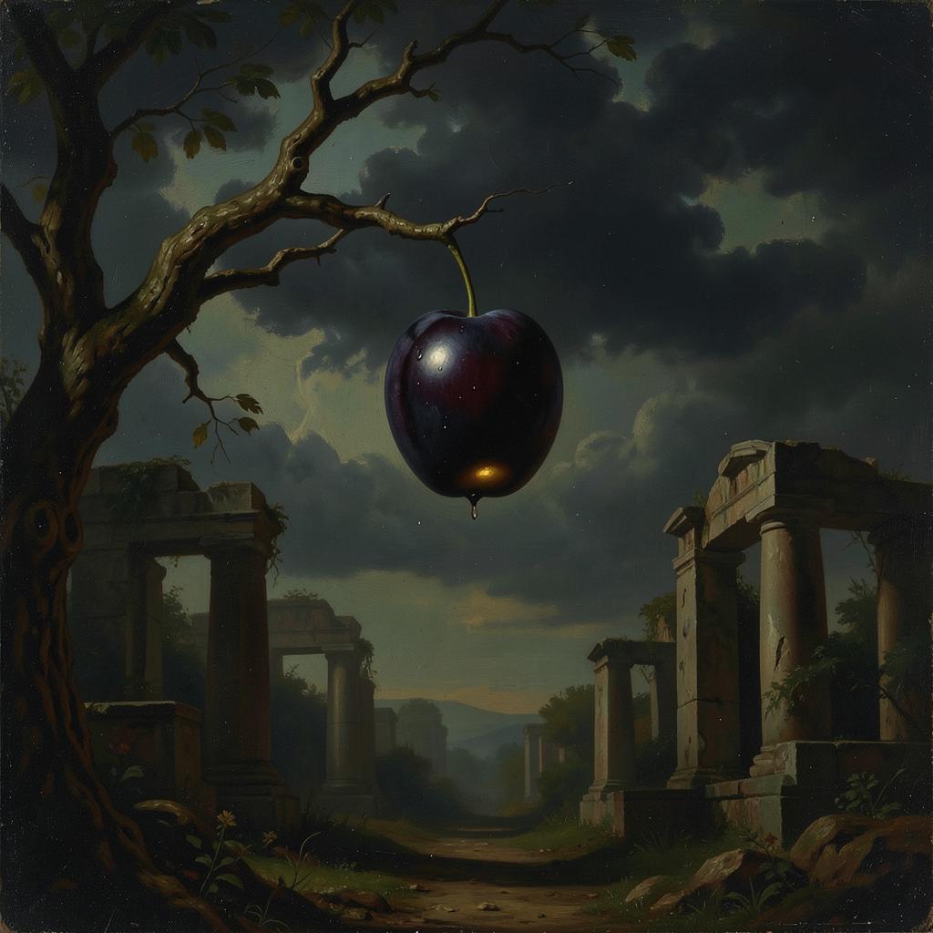 Plum artwork