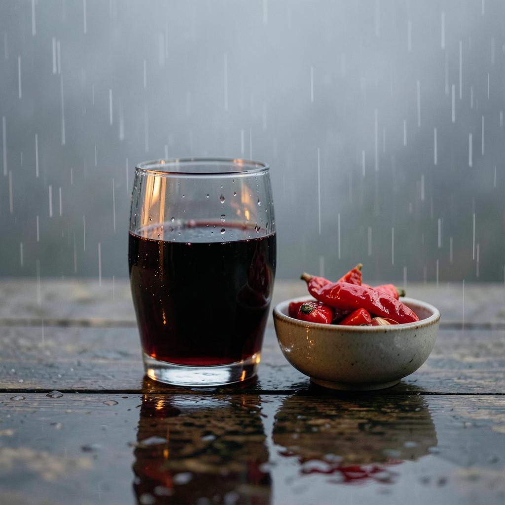 Lluvia y Vino （雨とワイン） artwork