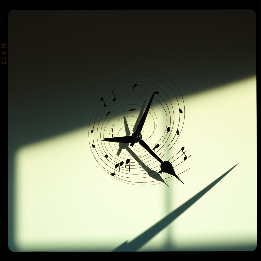Time stops for no one artwork