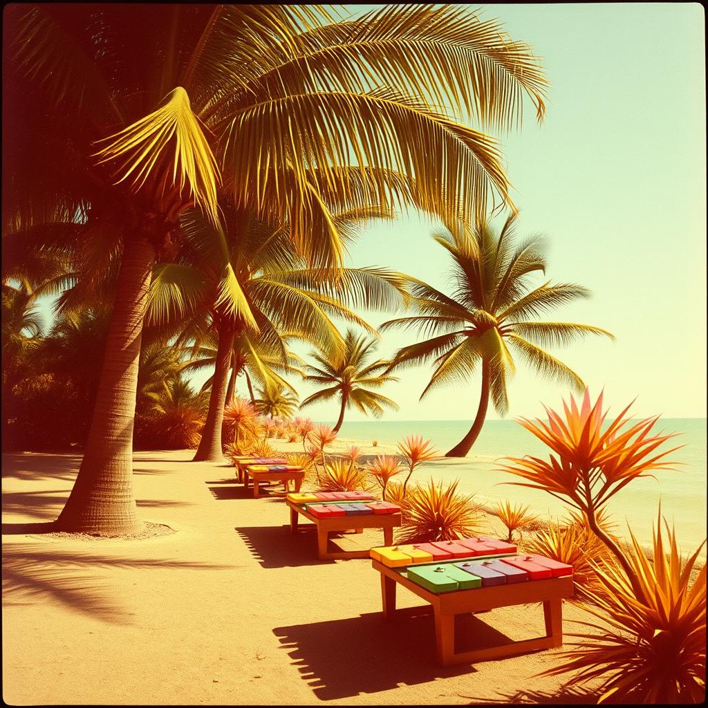 Tropical  Soft Shadows artwork