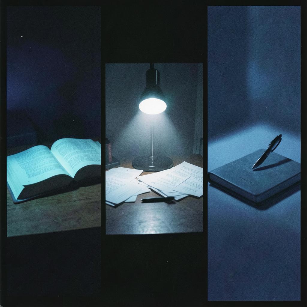 study, rest n study again artwork