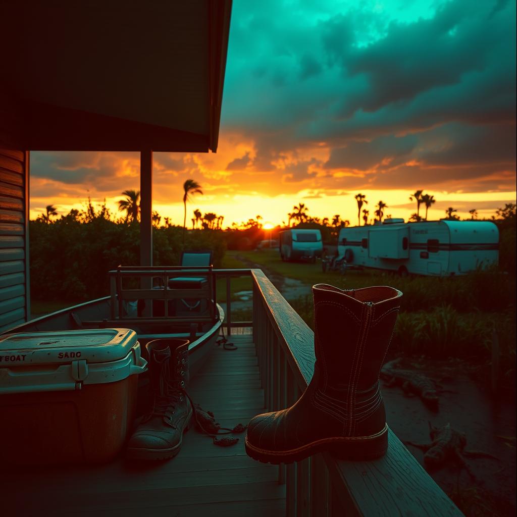 SunCoast Trailer Hood Redneck artwork