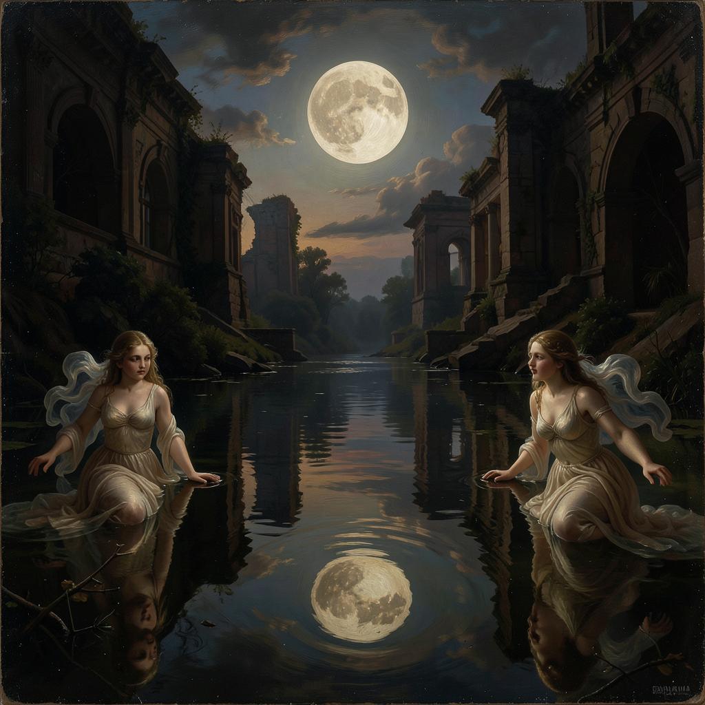 Reflections in the Lake artwork