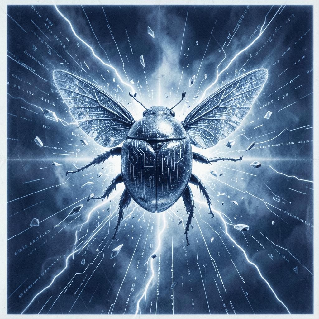 💯Matrix Ank  Egyptian bug, scarab code 🪲🕉️ 💫 artwork