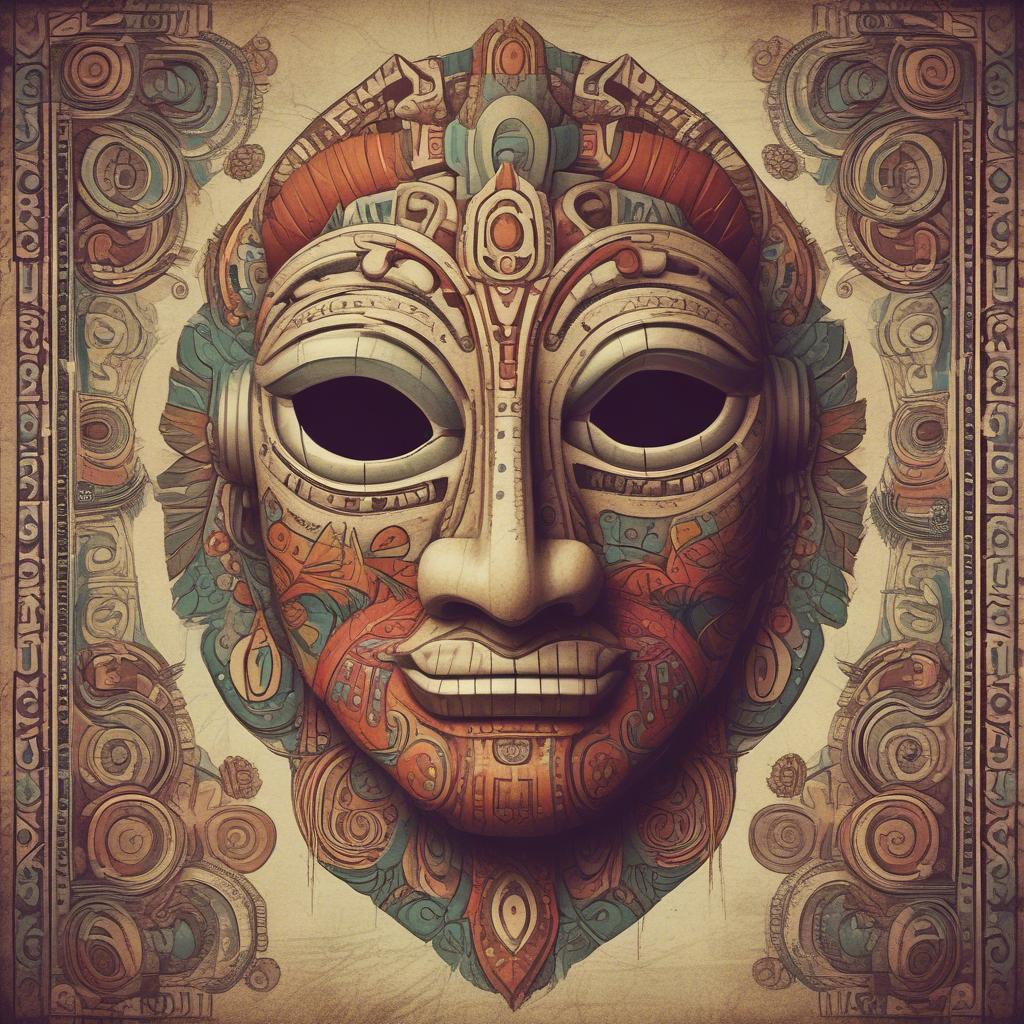 African tribal music artwork