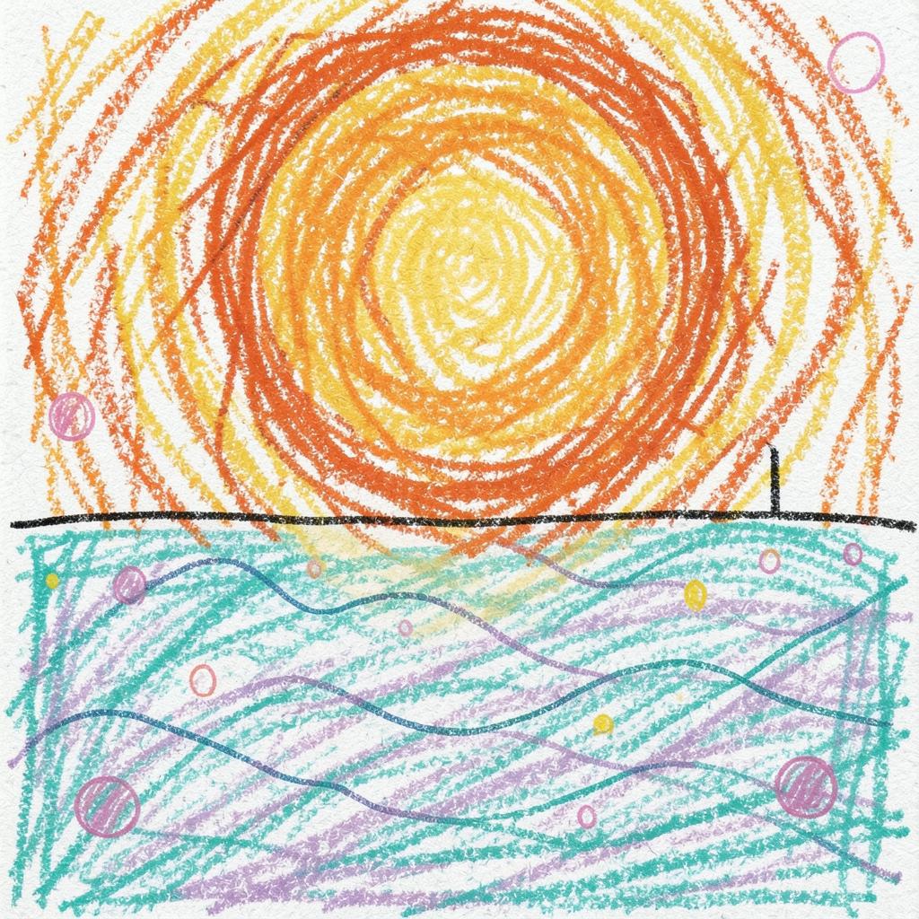 Mega Luxury Sunset artwork