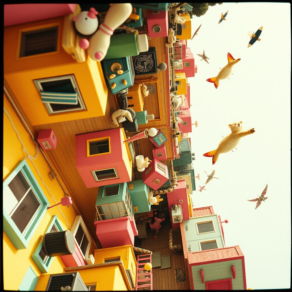 Upside-Down Town artwork