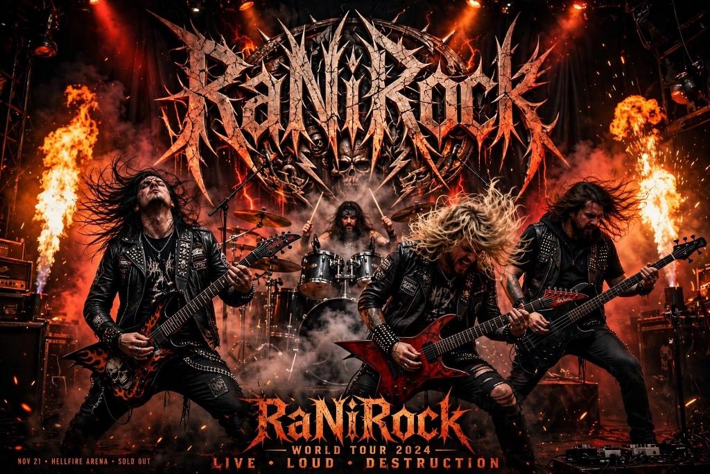 ⚡️RaNiRock A-LIVE WORLDWIDE TOUR⚡️