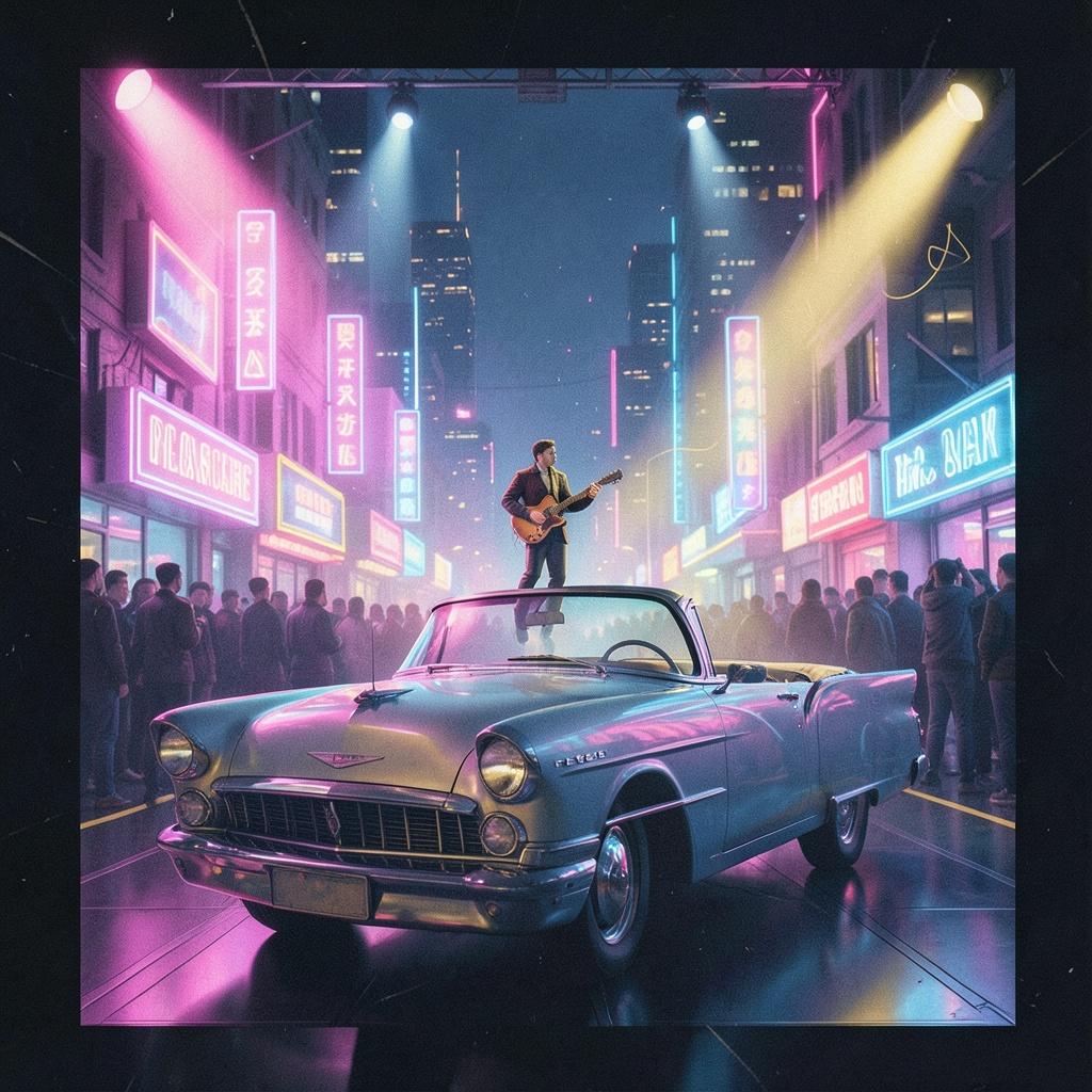 Here for Cash, Cars and Guitars artwork