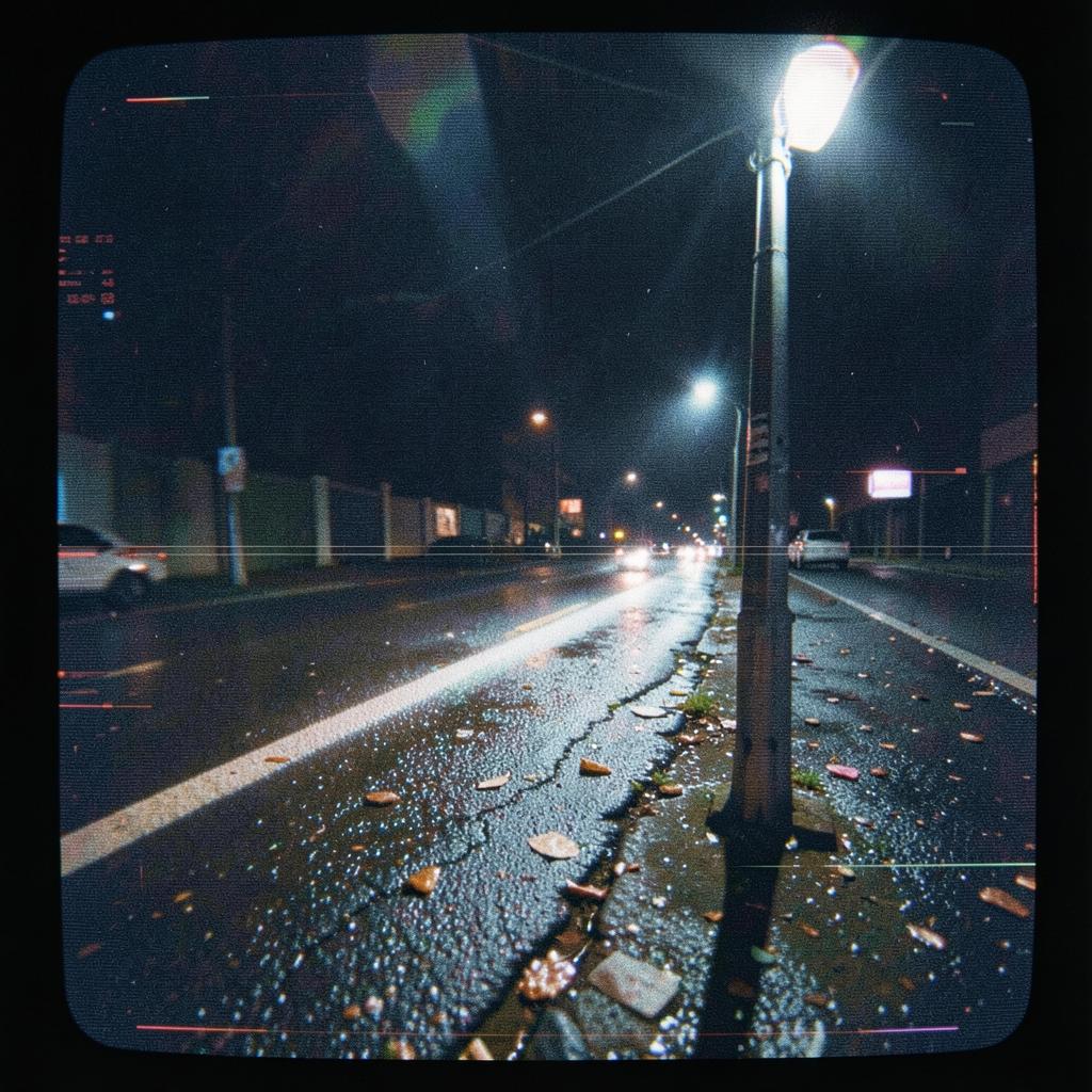 夜を裂いて artwork