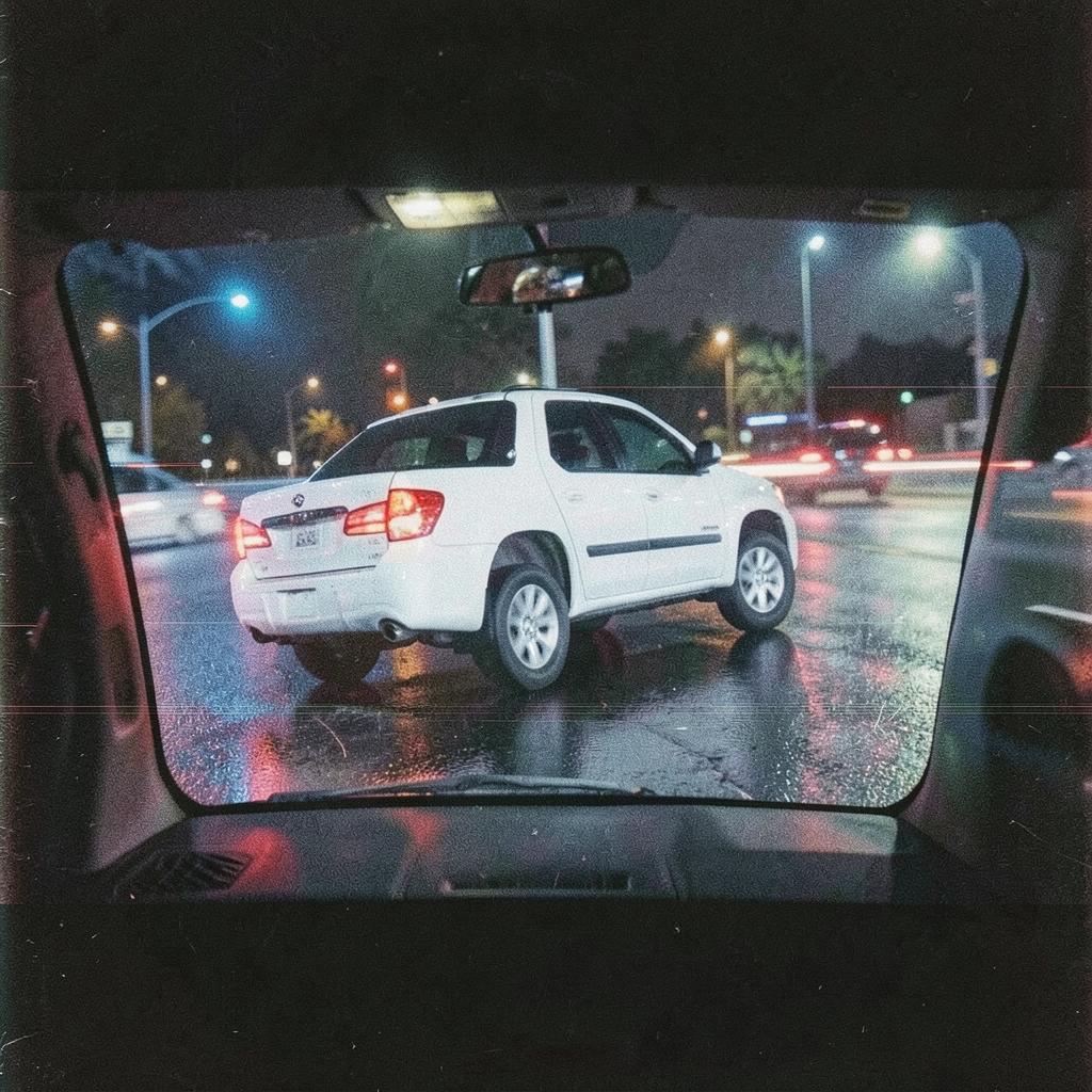 the girl behind the wheel artwork