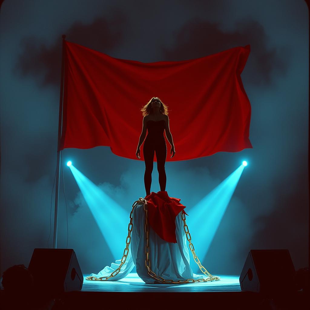 "Ballad of the Burning Flag" artwork
