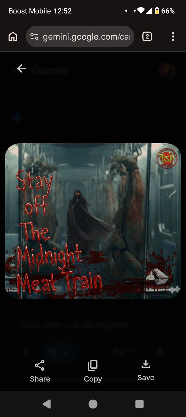 Stay off The Midnight Meat Train... (Remastered) artwork
