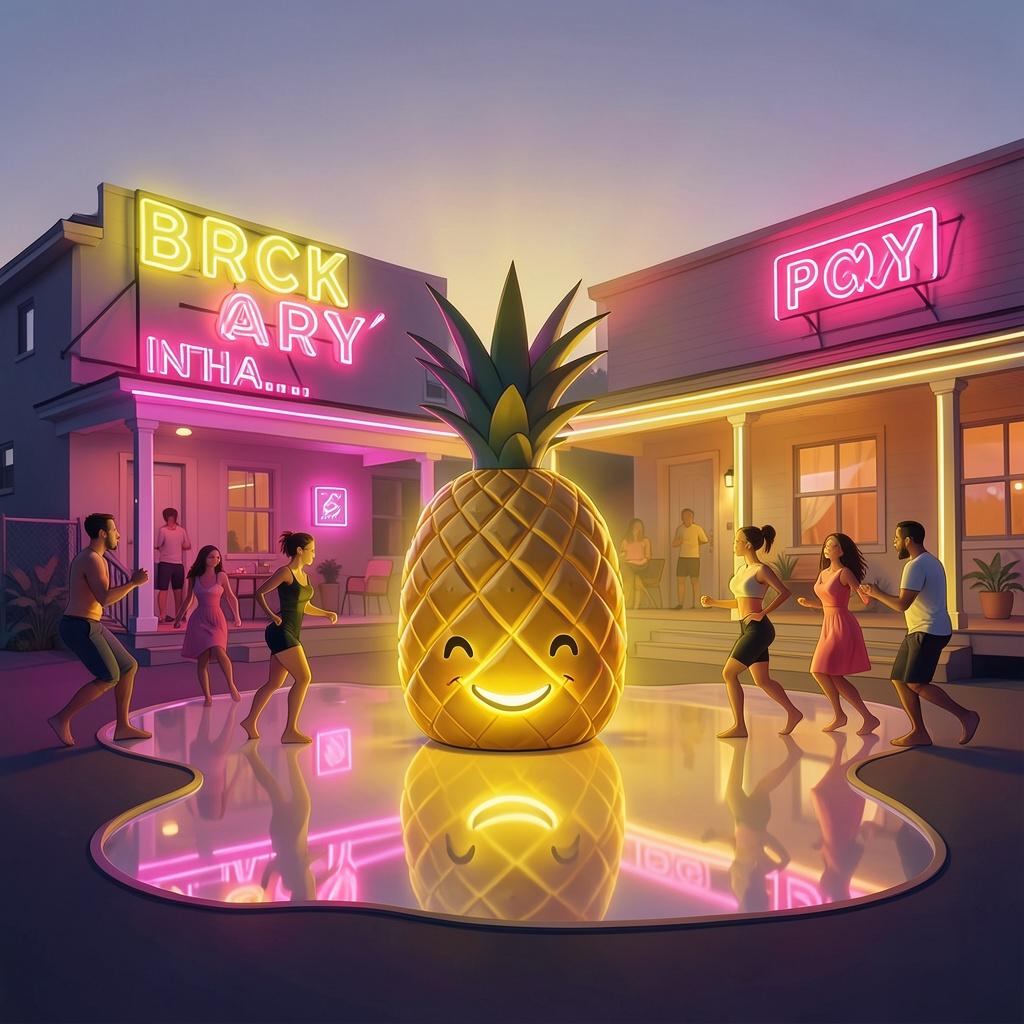 Pineapple Smile artwork
