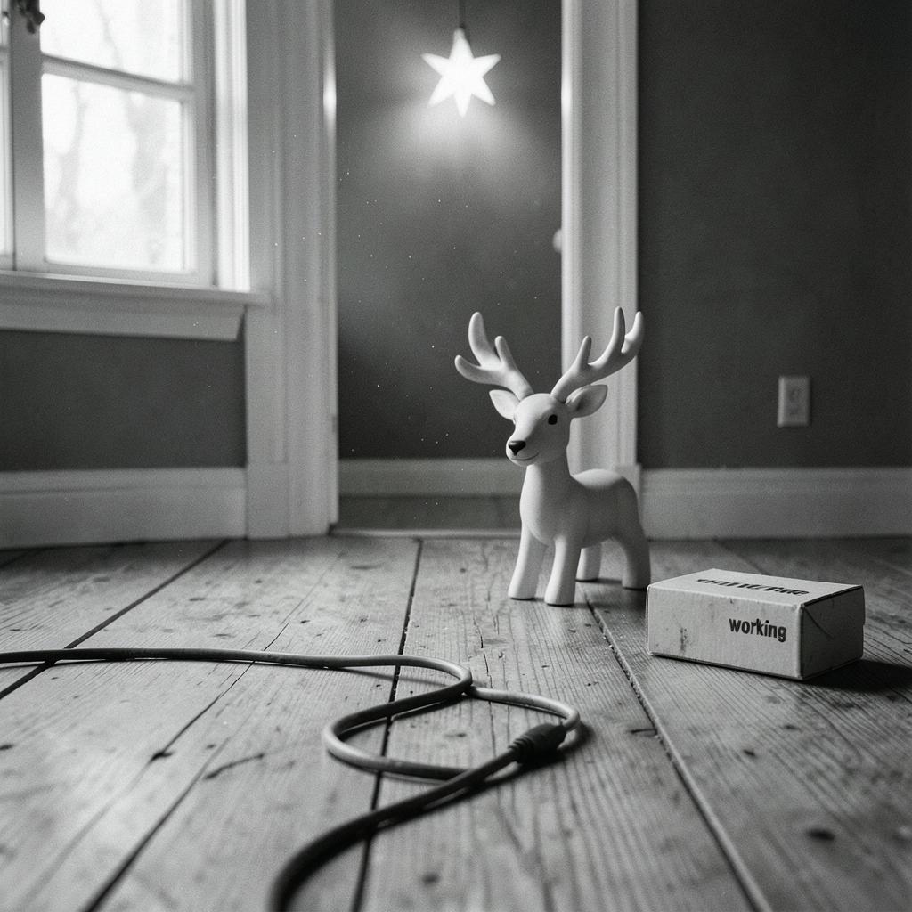 Christmas Runs on Extension Cords artwork