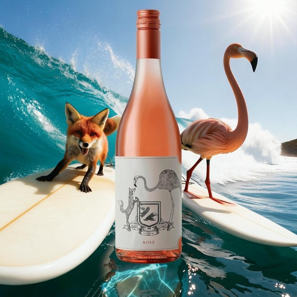 Fox or Flamingo - Rosé artwork