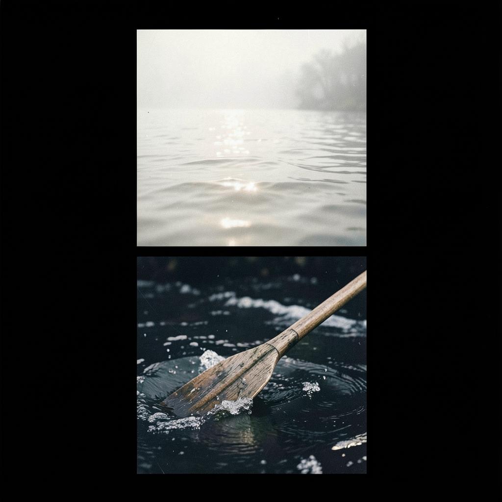 Schwimme gegen den Strom artwork
