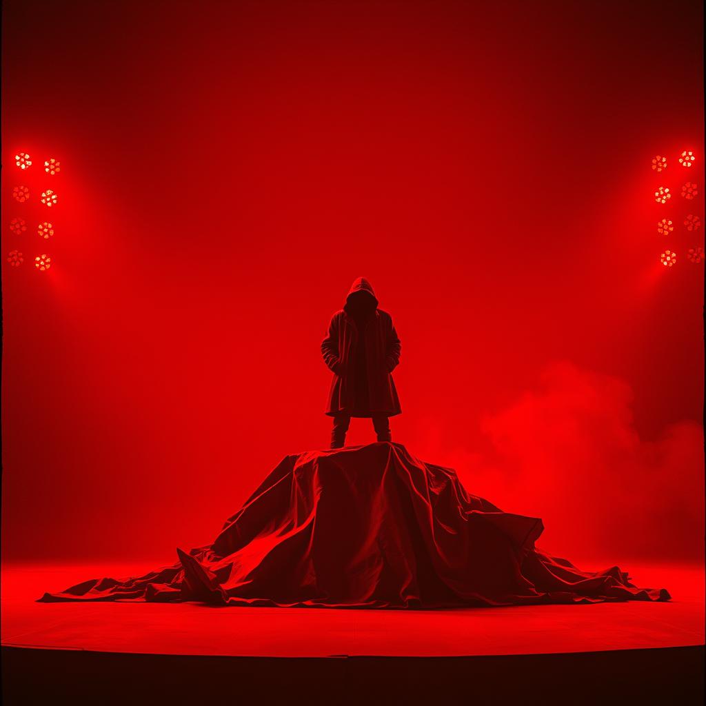 "Bleed the Flag Red" artwork