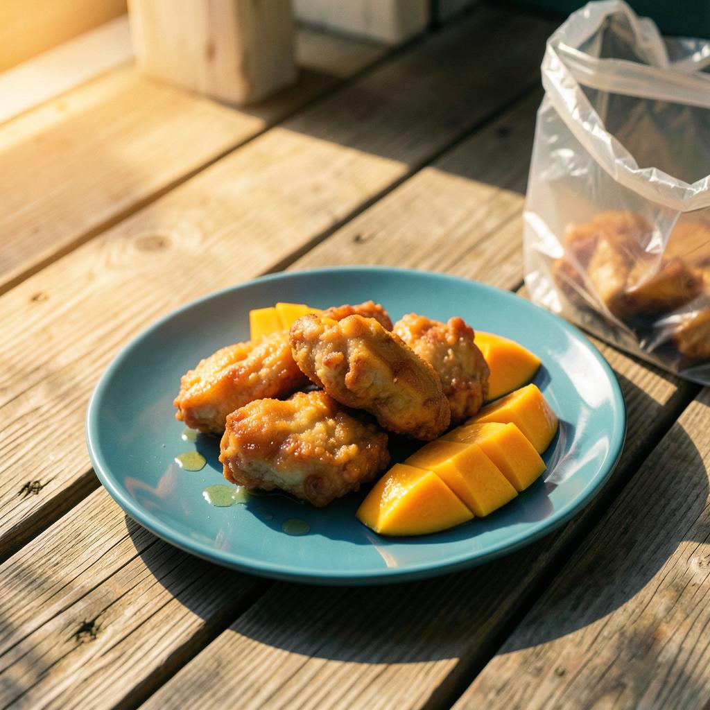Mangoes and Chicken