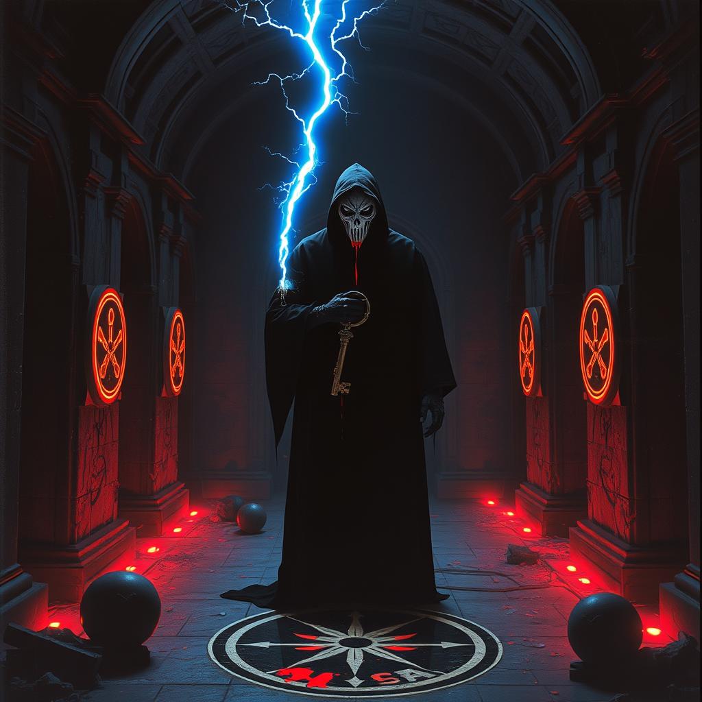 Graveborn in the House of Screams artwork