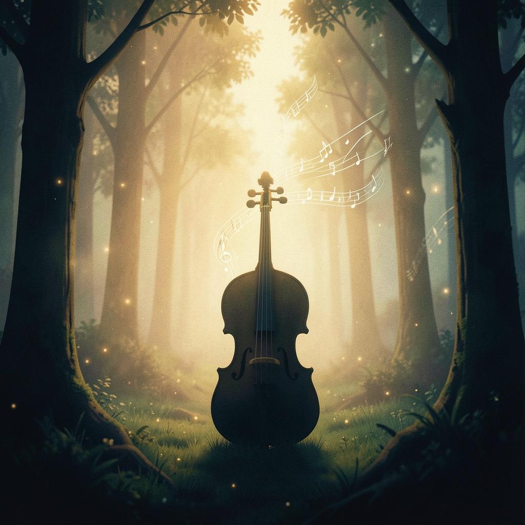 조용한 숲의 자장가 / Lullaby of the Quiet Forest artwork