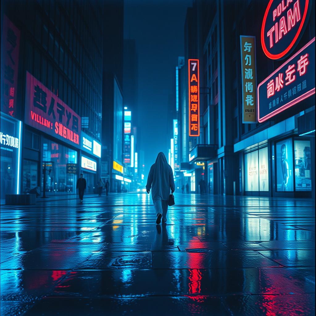 Synthesized Blue Heat artwork