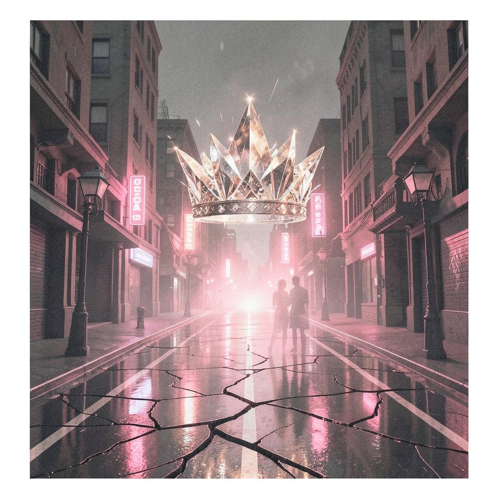 Champagne on the Concrete artwork