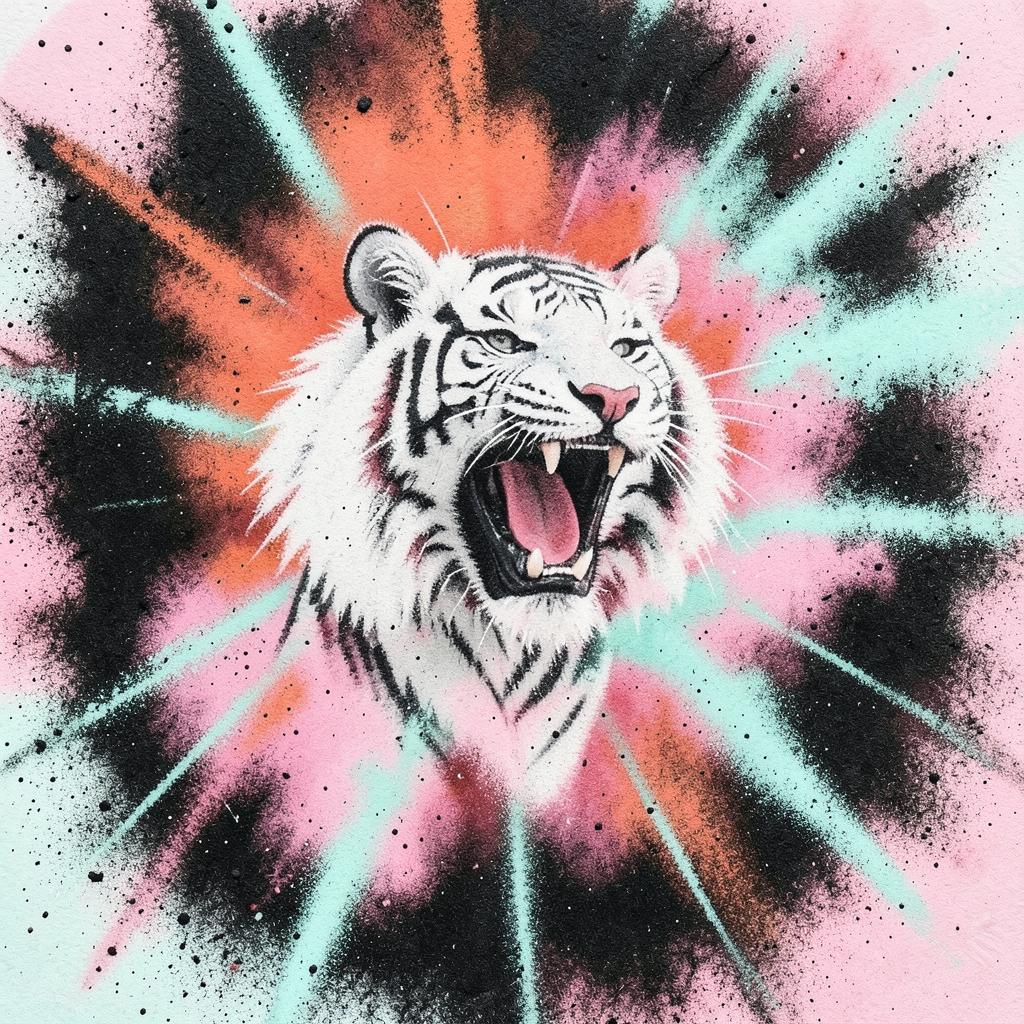 白虎嘯天 - White Tiger: Heaven-Shaking Roar artwork