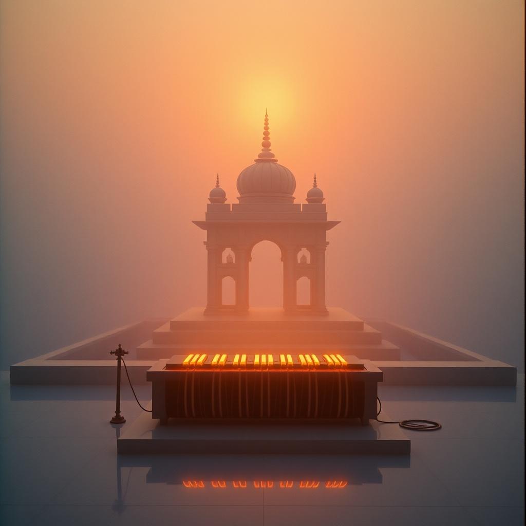 “புத்தியின் விளக்கு”“The lamp of wisdom” artwork
