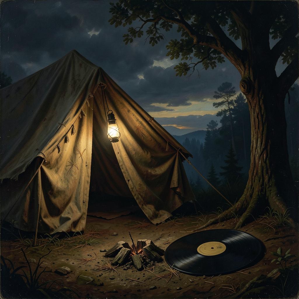 Dennis geht Camping artwork