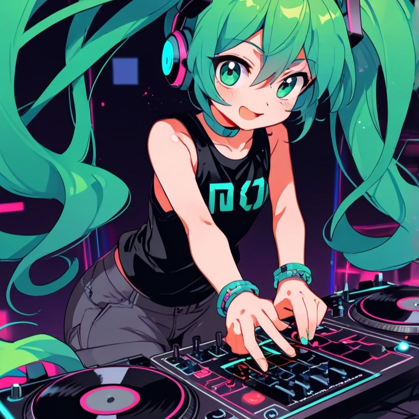 I’m a VOCALOID !! (Hatsune Miku) artwork