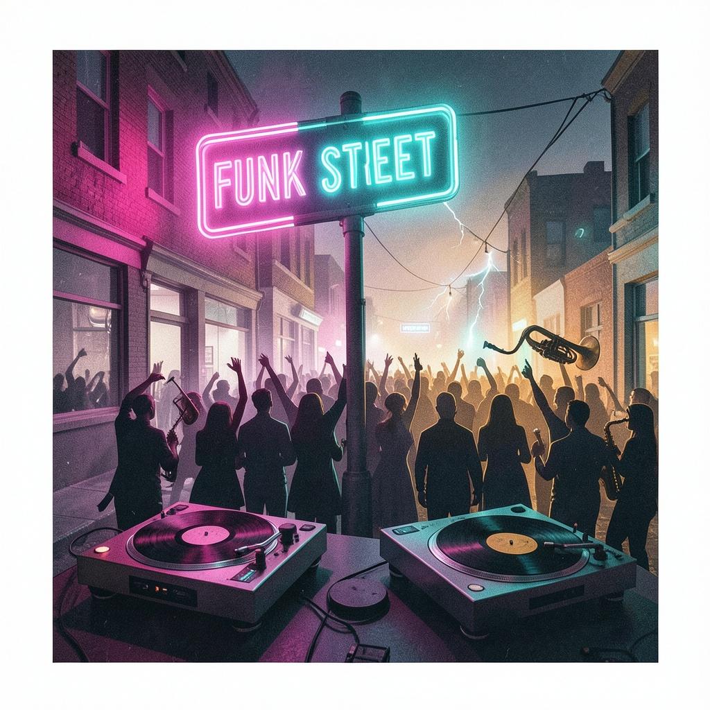 Funk Street Party artwork