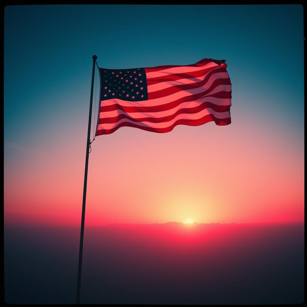 America Stands In artwork
