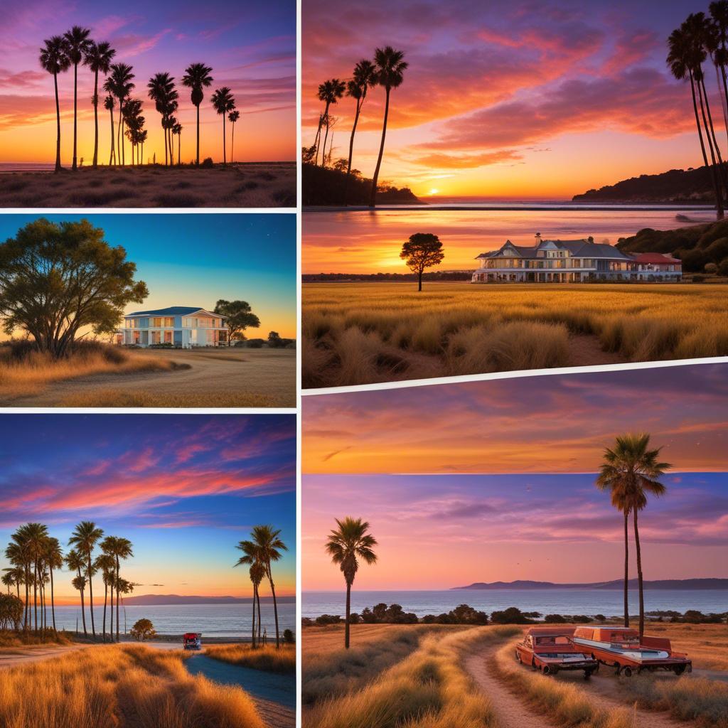 Golden Coast Dreaming AI Music Generator Studio by SendFame