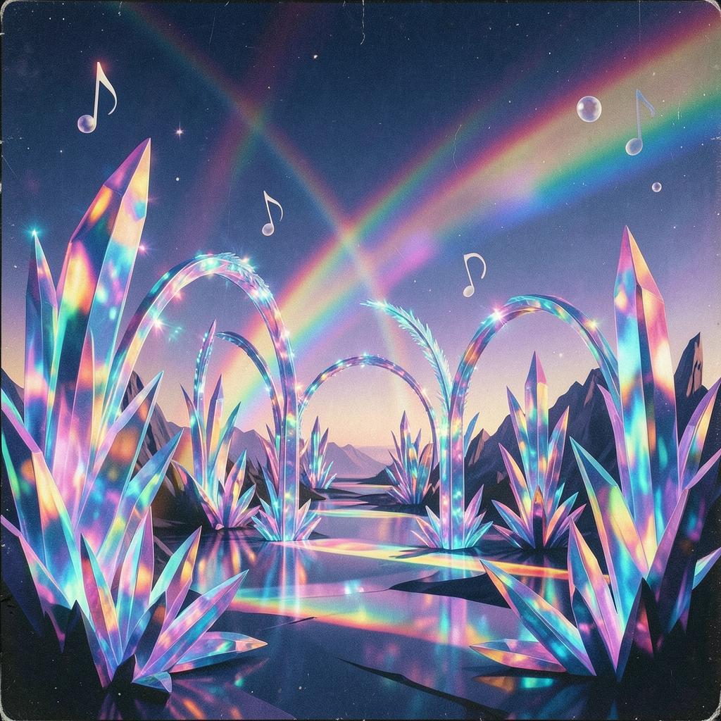 🌈 Nyarelia Crystal Garden artwork