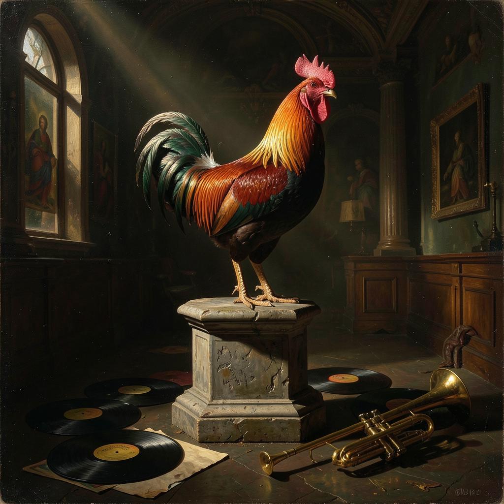 ไก่หัวเวที artwork