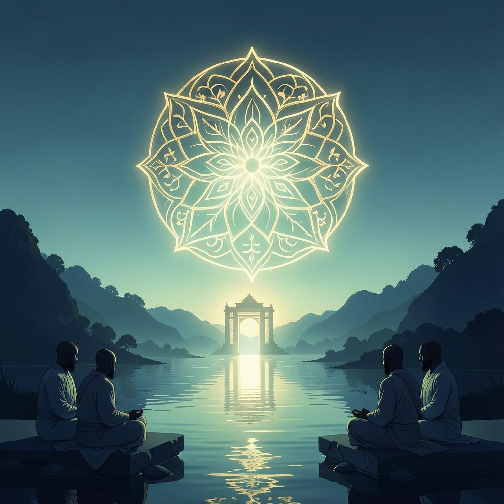 「놓아라, 그리고 건너가라」 artwork