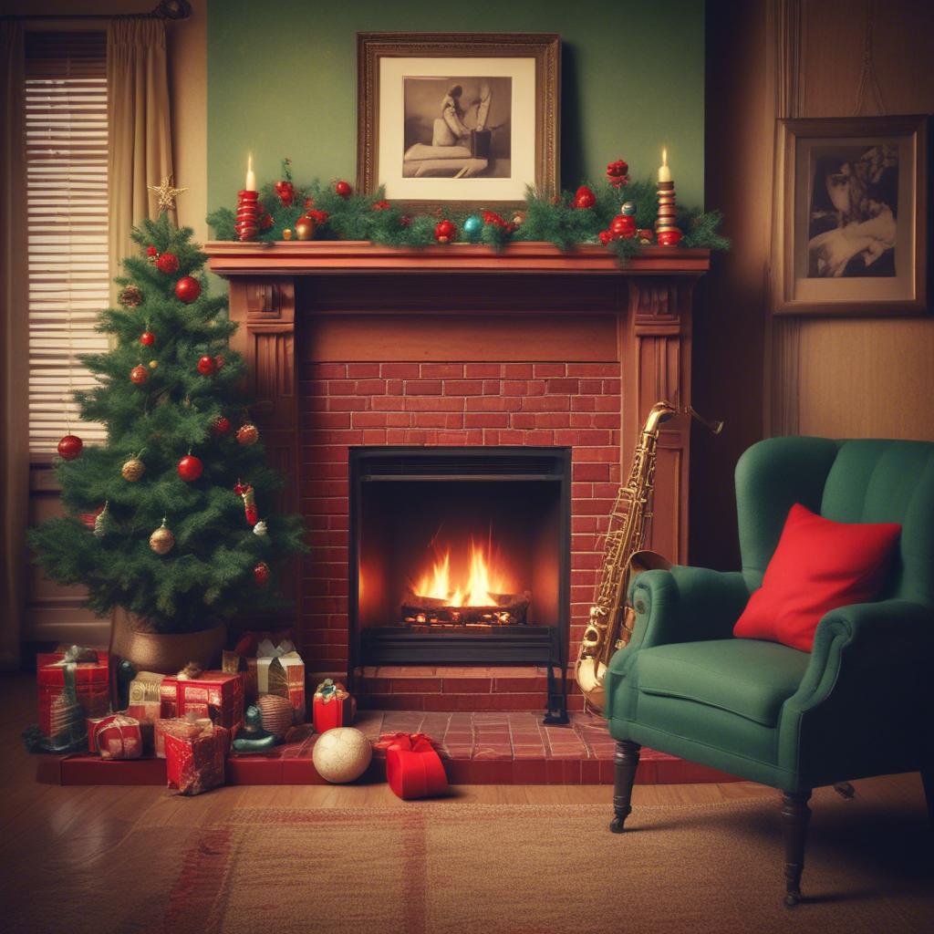 Warm Embrace at Christmastime artwork